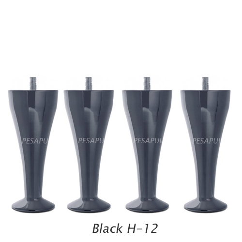 Vedruvoodi Hypnos jalad sampuseklaasi kujulised Black H-12 PESAPUU.jpg